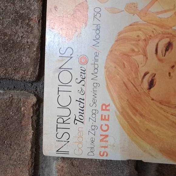 Vintage Singer Sewing Machine Model 750 Instruction Book 1970 User Manual - Picture 3 of 14